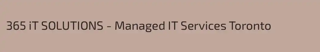 365 iT SOLUTIONS - Managed IT Services Toronto
